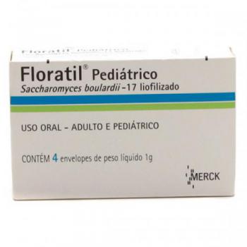 Floratil Pediatrico 1g com  4 Envelopes