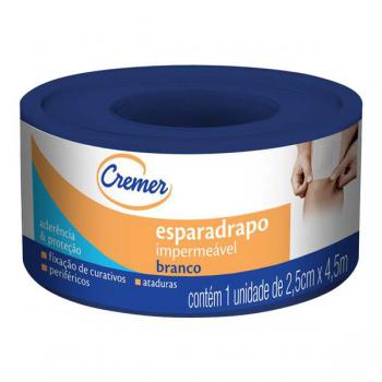 Esparadrapo Impermeavel 25MMX4,5M Cremer