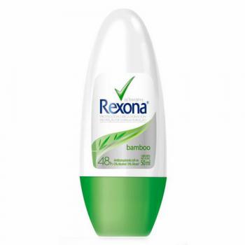 Desodorante Antitranspirante Roll-On Stay Fresh Bamboo & Aloe Vera Feminino Rexona 50ml