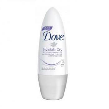 Desodorante Antitranspirante Roll On Dove Invisible Dry 50ml