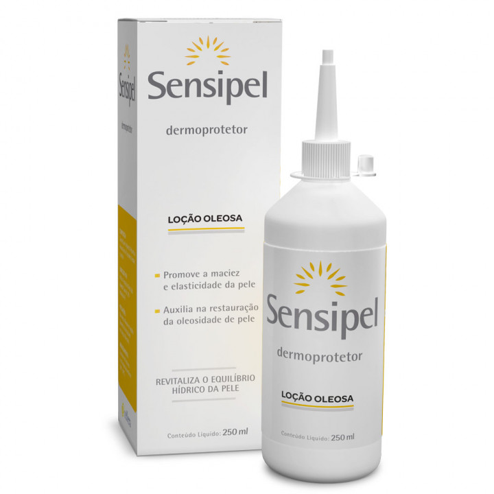 Loção Oleosa Sensipel 250ml