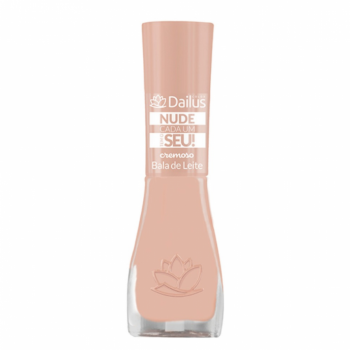 Esmalte Cremoso Nude Dailus Cada um Tem o Se! Cor Bala de Leite