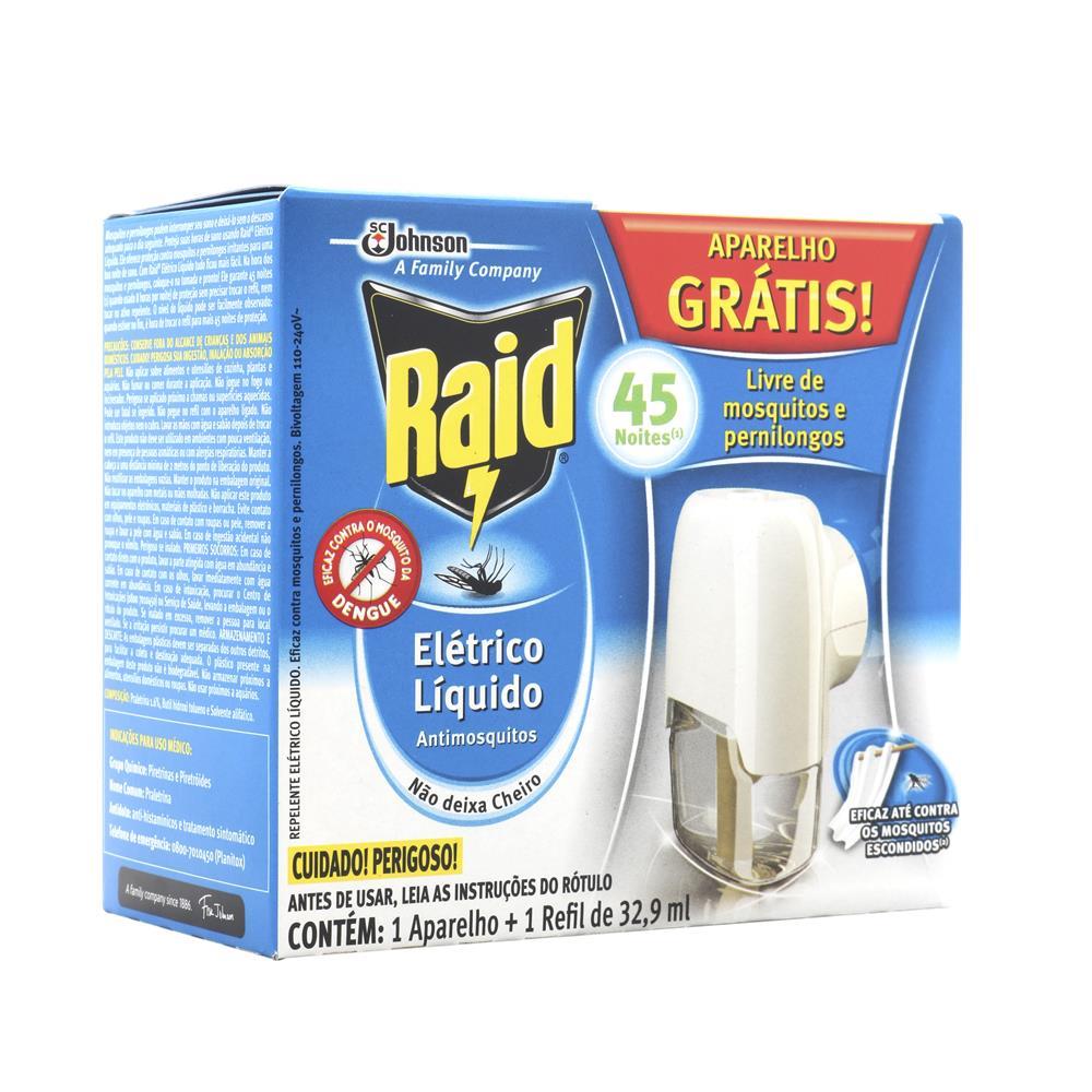 Raid aparelho elétrico protector 45 noites bi-o