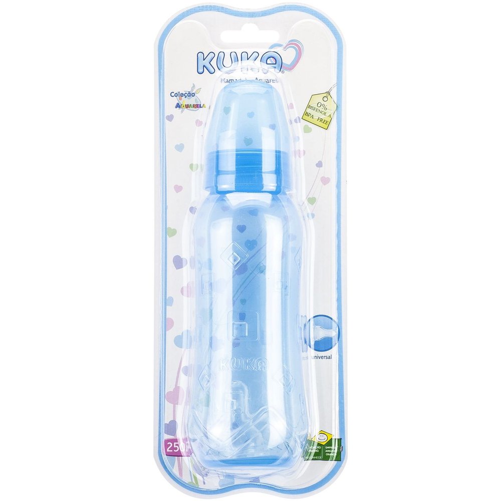 Mamadeira KUKA 61421 Bico Universal AZUL 160ML