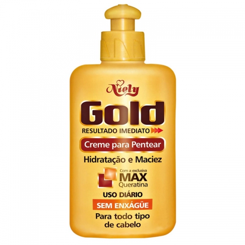 Creme De Pentear Niely Gold Max 280g