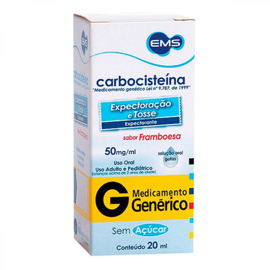 Carbocisteina 50mg Gotas 20ml
