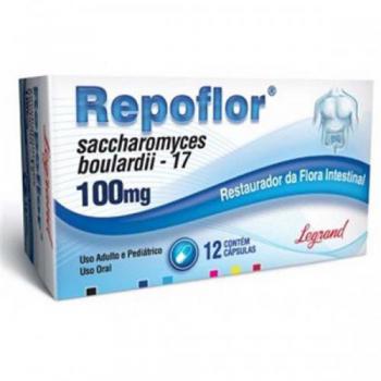 Repoflor 100mg 12 Capsulas