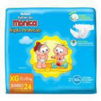 Fralda Turma da Monica Jumbo Pack EG 24 unidades