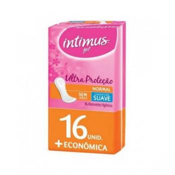 Absorvente Intimus Normal Seca com Abas 16 unidades