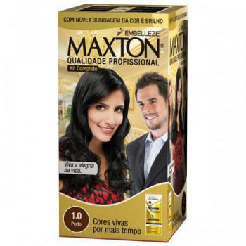 Tintura Maxton 1.0 Preto Color Creme