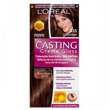 Coloração Casting Creme Gloss 535 Chocolate L'Oréal Paris