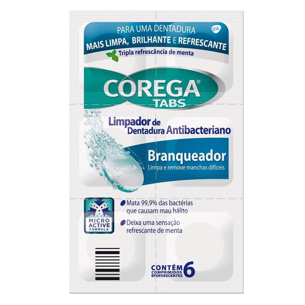 Corega Branqueador 60 Comprimidos Efervescentes