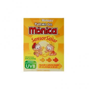 Bronzeador Infantil Turma da Mônica Sensor Solar UVB 12 Unidades