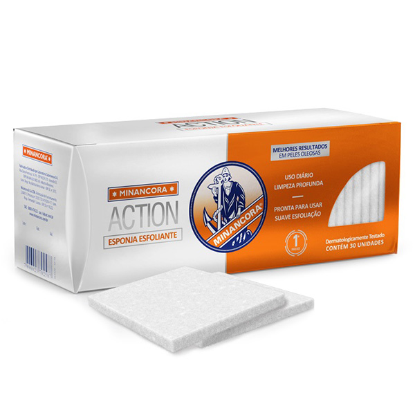 Minancora Action C/ 30 Esponjas Esfoliantes