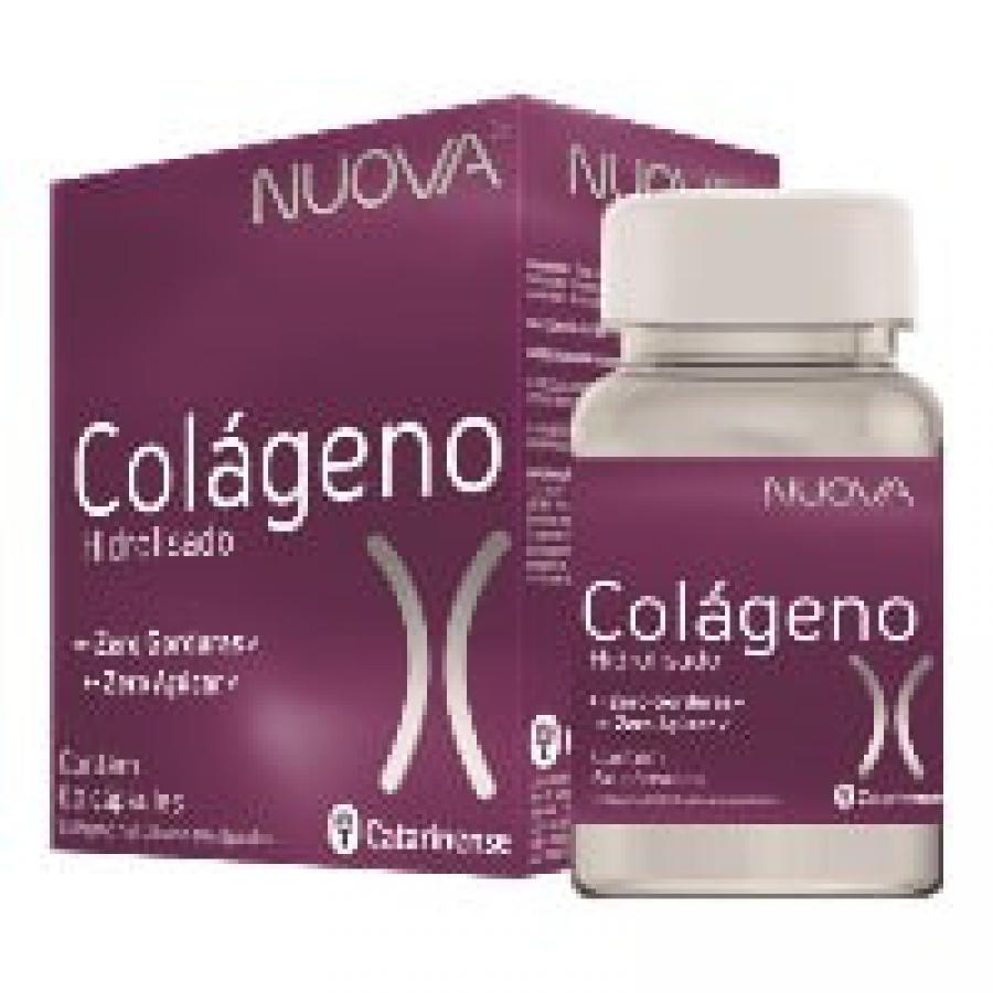 Colageno hidrolisado nuova com 60 capsulas