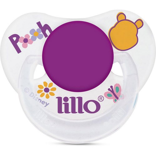 Chupeta Lillo Disney Pooh Lilas Com 1 Unidade