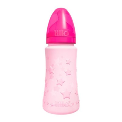 Mamadeira Lillo Design Ortodontico Rosa 300ml