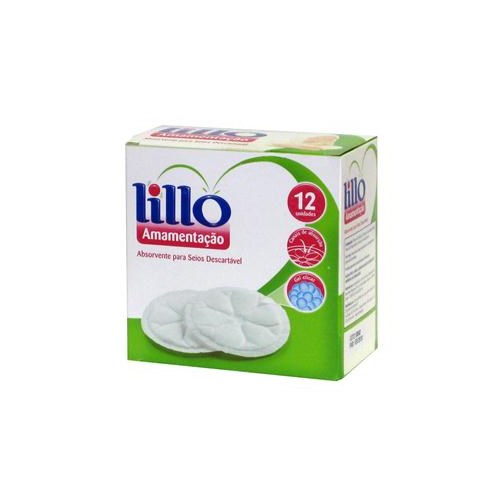 ABSORVENTE PARA SEIOS LILLO COM 12 UN