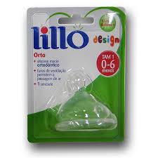 Bico de Silicone Ortodontico Lillo - Tamanho 1