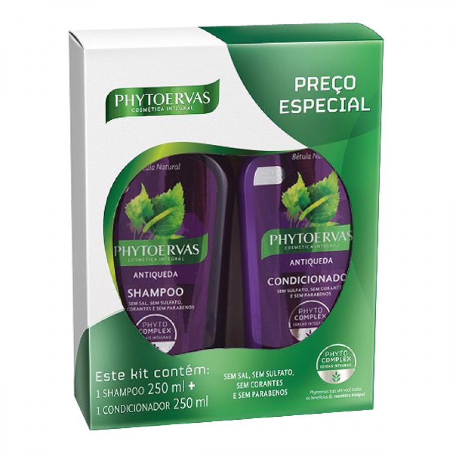 KIT PHYTOERVAS ANTIQUEDA SHAMPOO 250ML +CONDICIONADOR 250ML