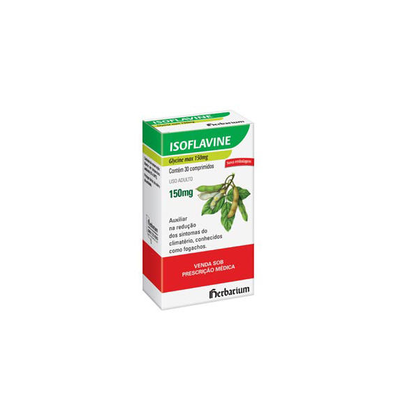 Isoflavine 150mg com 30 Comprimidos