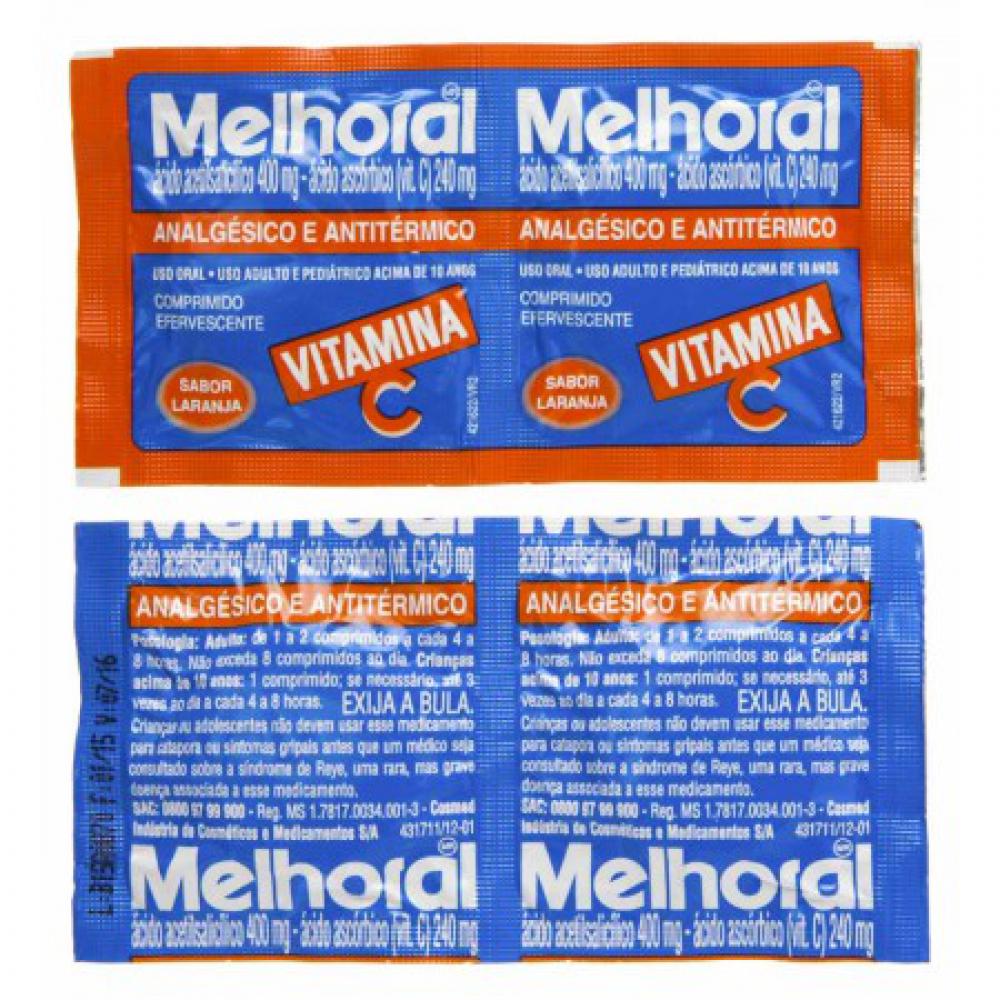 Melhoral Vitamina C com 25x4 comprimidos