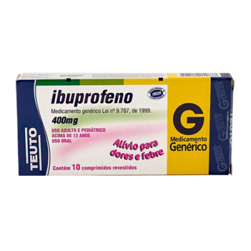 Ibuprofeno 400mg 10 Comprimidos