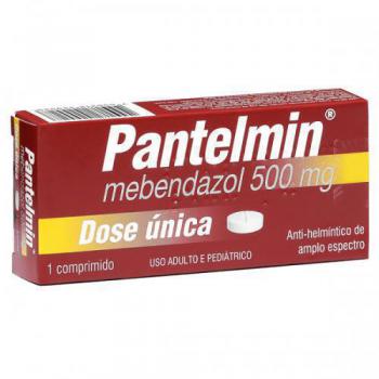 Pantelmin 500mg com 1 Comprimido