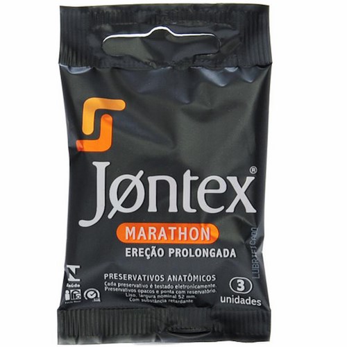 Preservativo Jontex Marathon 3 unidades