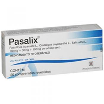 Pasalix 100mg + 30mg + 100mg 20 comprimidos