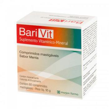 Barivit Sabor Menta 60 Comprimidos Mastigaveis