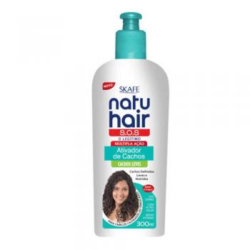 Ativador de Cachos Skafe Natu Hair S.O.S Cachos Leves 300ml