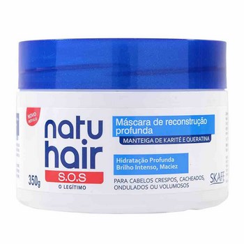 Mascara  Natu Hair Reconstrucao Profundo 350g