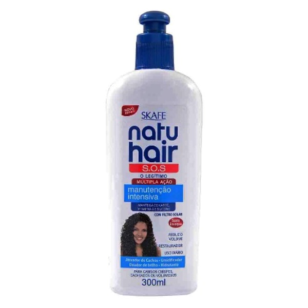 Natu Hair S.o.s Manutencao Intensiva - Skafe 300ml