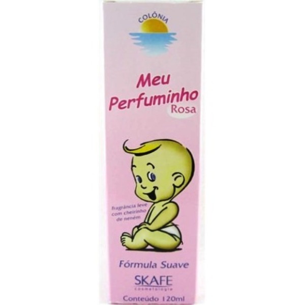 Colonia Infantil Meu Perfuminho Rosa 120ml