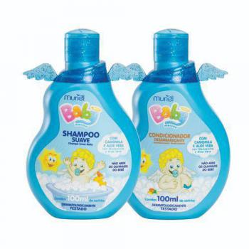 Shampoo + Condicionador Baby Kit Menino Muriel 100ml