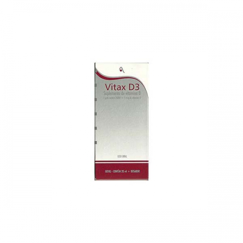 Vitax D3 200ui Gotas com 20ml