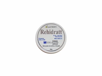 Pomada Moldeladora Capilar Mega Brilho Flax Tein Rehidratt 60g