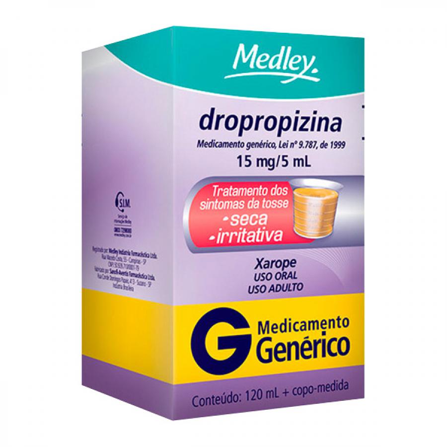 Dropropizina 3mg Xarope Adulto 120ml