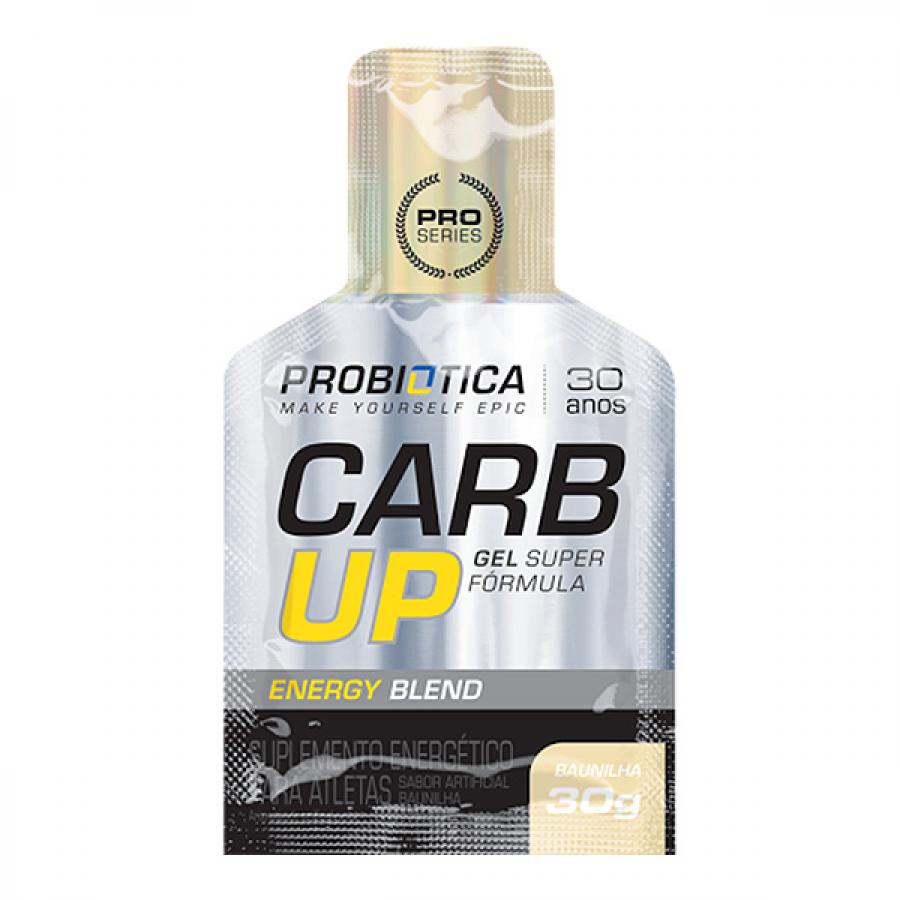 ENERGÉTICO PROBIÓTICA CARB-UP GEL BAUNILHA 30G