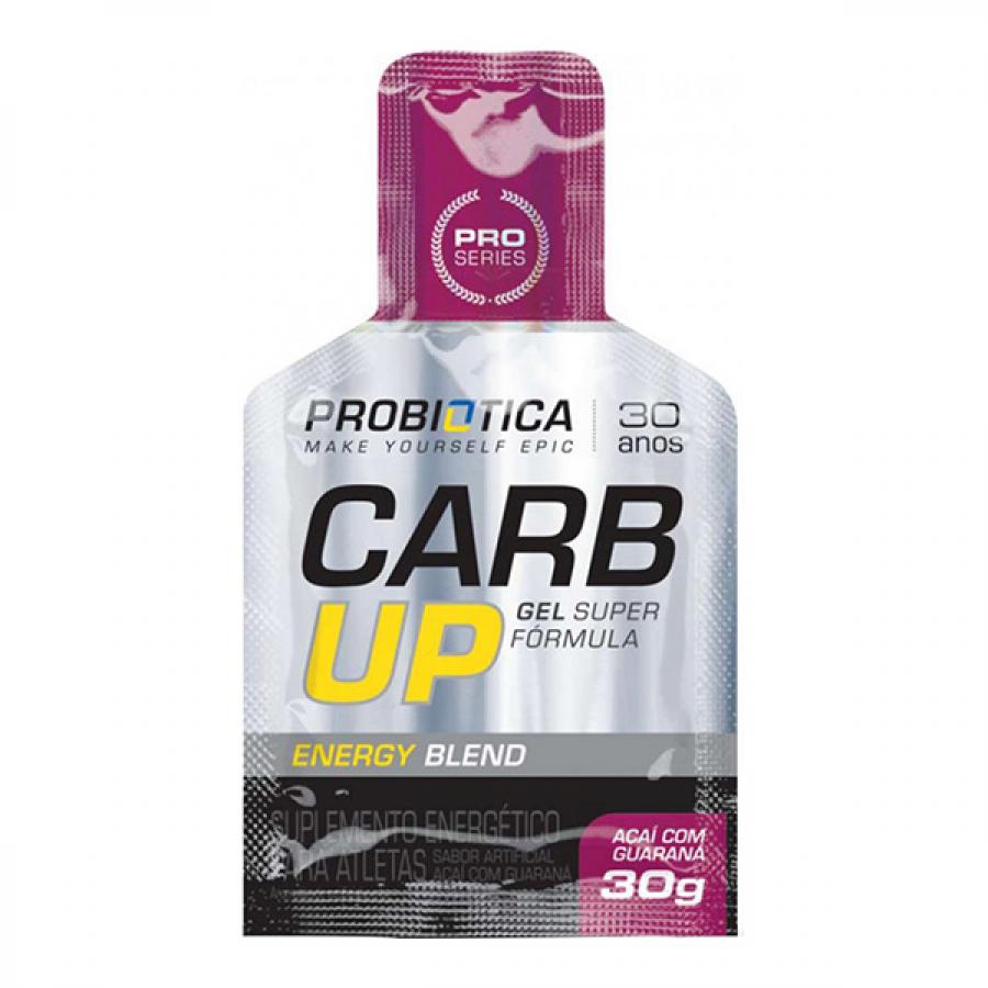 ENERGETICO PROBIOTICA CARB-UP BCAA GEL ACAI COM GUARANA 30G