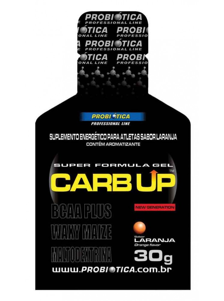 PROBIOTICA CARB UP GEL SACHE LARANJA 30G UNIT.