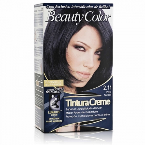 Tintura Beauty Color Creme 2.11 Preto Azulado