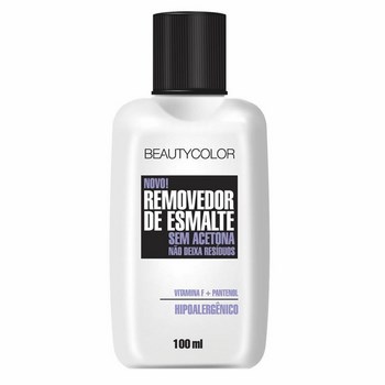 Removedor de Esmalte Beauty Color Vitamina F + Pantenol