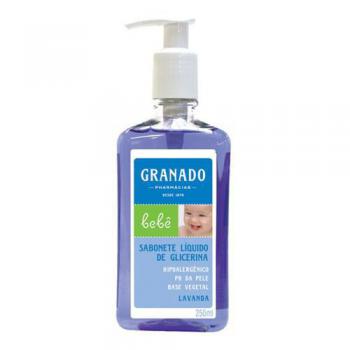 Sabonete Liquido Infanti Glicerinado Bebe Lavanda 250ml