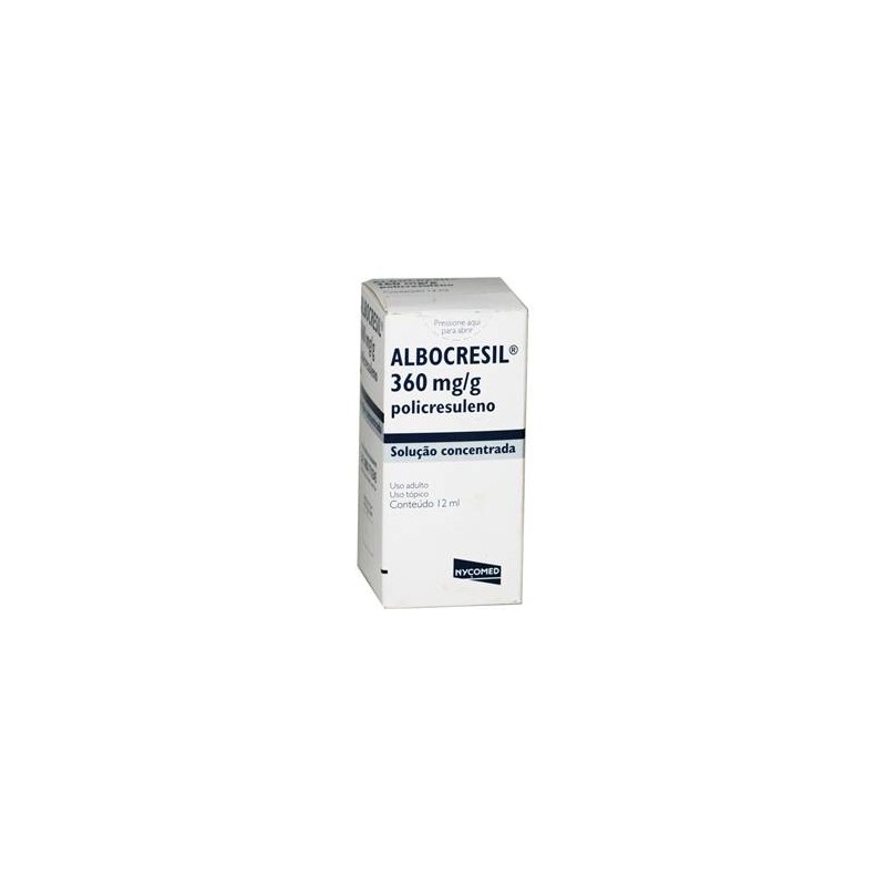 Albocresil Solucao 360mg 12mL