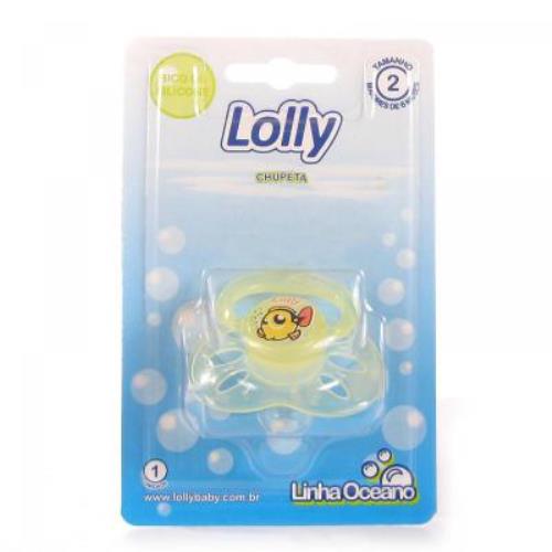 Chupeta Lolly Ortodontica Oceano Silicone 2