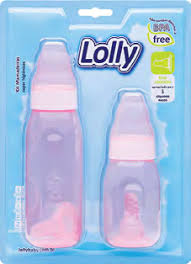 Mamadeira Lolly Ortodontica Rosa 240ml