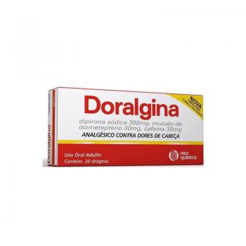 Doralgina 30mg+ 300mg + 30mg 20 drageas