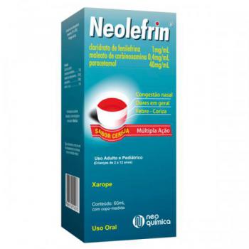 Neolefrin Xarope 40mg + 1mg + 0,4mg 60mL